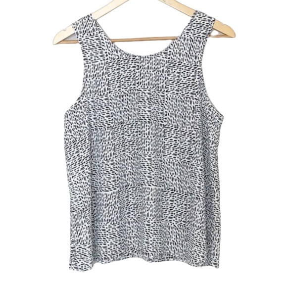 Atmosphere Black/White Printed Womanβs TankTop - 8 - Picture 2 of 5